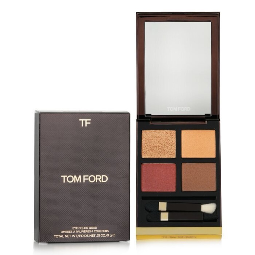 Tom Ford Eye Color Quad - Gold, Copper, and Brown Shades